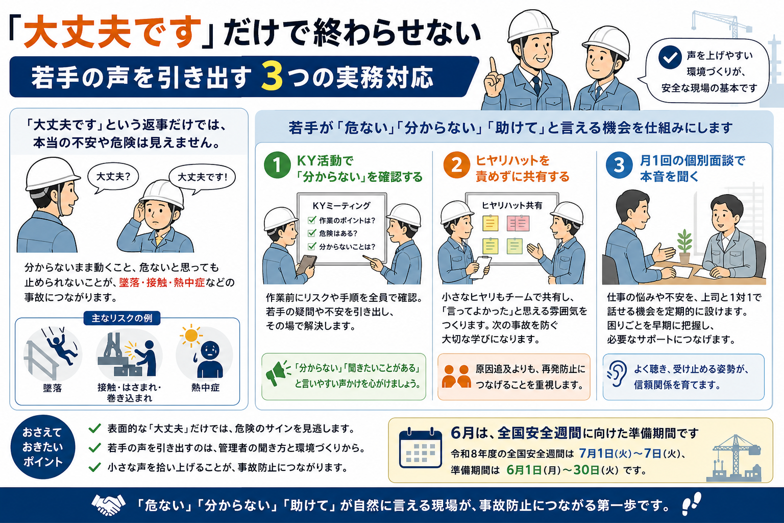 「大丈夫です」が危ない職場