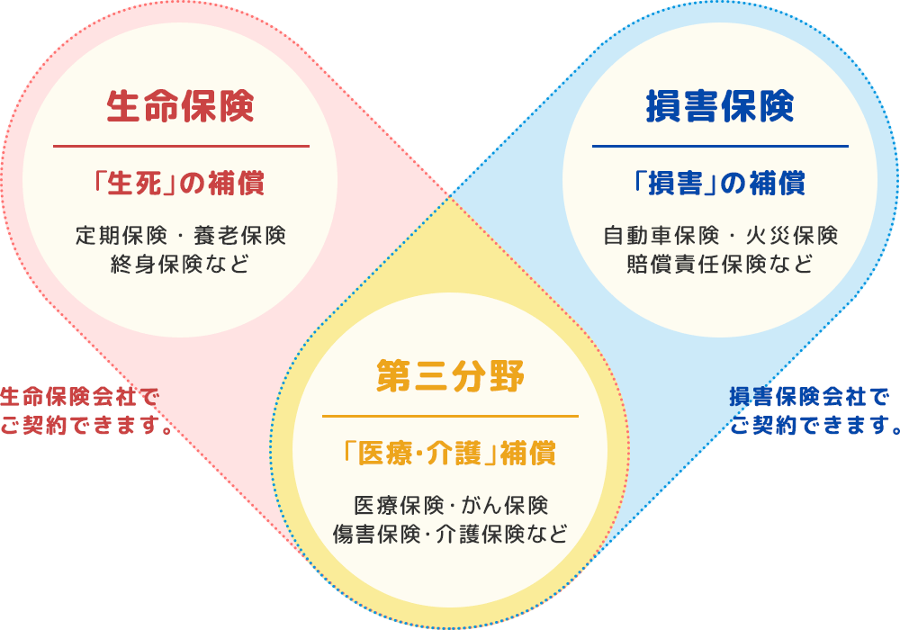 「保険」の種類（イメージ）